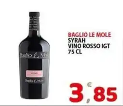 Il Centro Superstore Baglio le Mole Syrah offerta