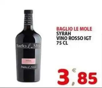 Il Centro Superstore Baglio le Mole Syrah offerta