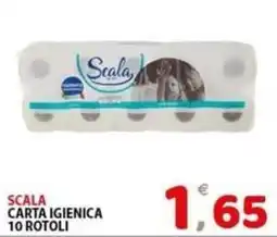 Il Centro Superstore Scala carta igienica offerta