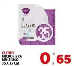 Il Centro Superstore Clendy microfibra multiuso offerta
