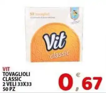 Il Centro Superstore Vit tovaglioli classic offerta
