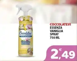 Il Centro Superstore Coccolatevi essenza vaniglia spray offerta