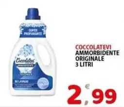 Il Centro Superstore Coccolatevi ammorbidente originale offerta