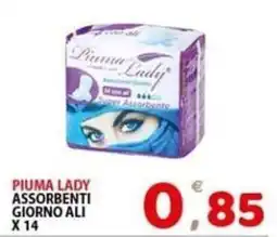 Il Centro Superstore Piuma Lady assorbenti giorno ali offerta