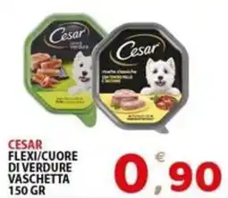 Il Centro Superstore Cesar flexi/ cuore di verdure vaschetta offerta