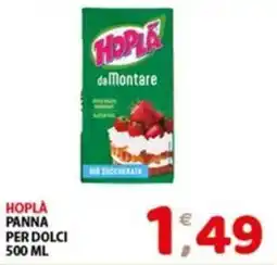 Mio Market Hopla panna per dolci offerta