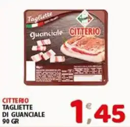 Mio Market Tagliette di guanciale Citterio offerta