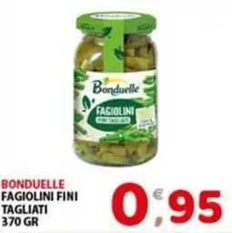 Mio Market Bonduelle fagiolini fini tagliati offerta