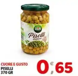 Mio Market Piselli italiani offerta