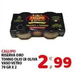 Mio Market Callipo Riserva Oro Tonno Olio di Oliva offerta