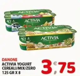 Mio Market Danone Activia Yogurt Cereali/Mix/Zero offerta