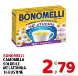 Mio Market Bonomelli camomilla solubile melatonina offerta