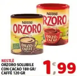 Mio Market Nestlé Orzoro solubile con cacao offerta