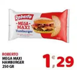 Mio Market Roberto Mega Maxi Hamburger offerta
