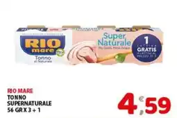 Mio Market Rio mare Tonno Supernaturale offerta