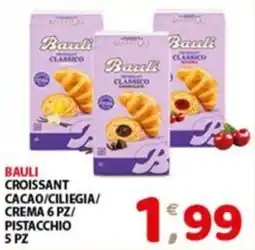 Mio Market Bauli croissant cacao/ciliegia/crema offerta