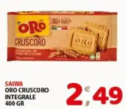 Mio Market Saiwa Oro Cruscoro Integrale offerta