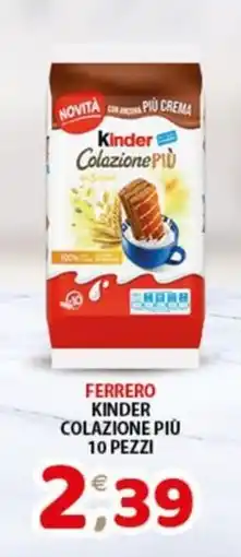 Mio Market Ferrero Kinder Colazione Più offerta