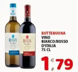 Mio Market Bottebuona vino bianco/rosso d'italia offerta