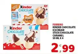 Mio Market Kinder Chocolate Icecream offerta