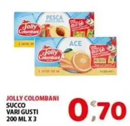 Mio Market Jolly Colombani succo vari gusti offerta