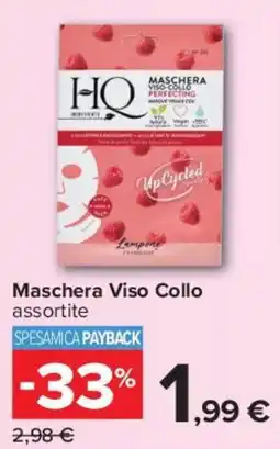 Carrefour Maschera Viso Collo assortite offerta