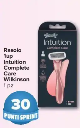 Carrefour Rasoio Intuition Complete Care Wilkinson offerta
