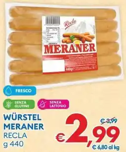 MD Discount Würstel meraner Recla offerta