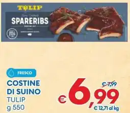 MD Discount Costine di suino Tulip offerta