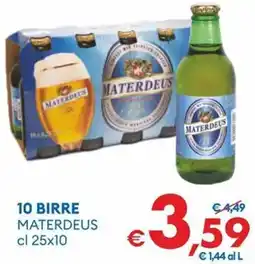 MD Discount 10 birre Materdeus offerta