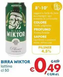MD Discount Birra wiktor offerta