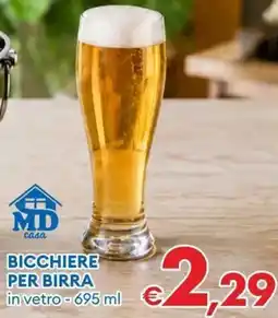 MD Discount Bicchiere per birra offerta