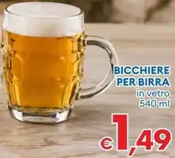 MD Discount Bicchiere per birra offerta