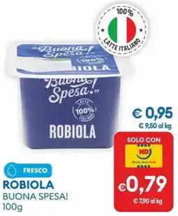 MD Discount Robiola Buona Spesa! offerta