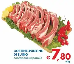 MD Discount Costine-puntine di suino offerta