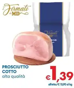 MD Discount Prosciutto cotto offerta
