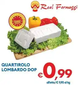 MD Discount Quartirolo lombardo dop Real Formaggi offerta
