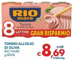 MD Discount Tonno all'olio di oliva Rio Mare offerta