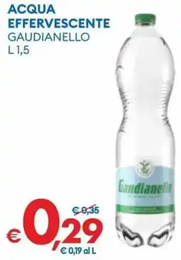 MD Discount Acqua effervescente Gaudianello offerta
