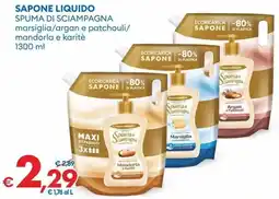 MD Discount Sapone liquido Spuma di Sciampagna offerta