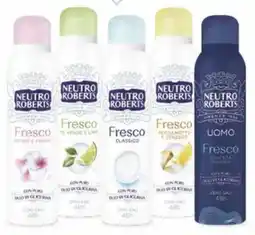 MD Discount Deodorante spray Neutro Roberts offerta