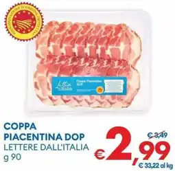 MD Discount Coppa piacentina dop Lettere dall'Italia offerta