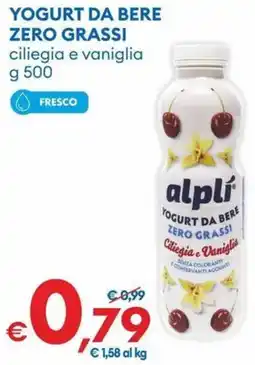 MD Discount Yogurt da bere zero grassi Alplì offerta