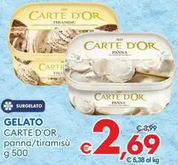 MD Discount Gelato Carte d'Or offerta