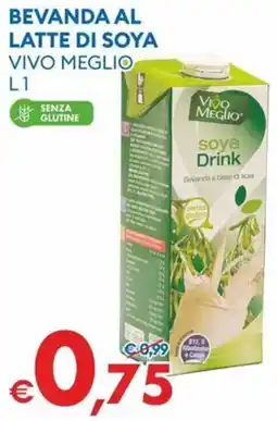 MD Discount Bevanda al latte di soya Vivo Meglio offerta