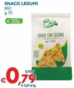 MD Discount Snack legumi Bio offerta