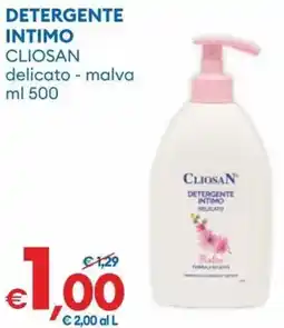 MD Discount Detergente intimo Cliosan offerta