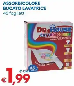 MD Discount Assorbicolore bucato lavatrice offerta