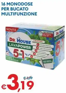 MD Discount 16 monodose per bucato multifunzione offerta