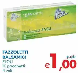MD Discount Fazzoletti balsamici Flou offerta